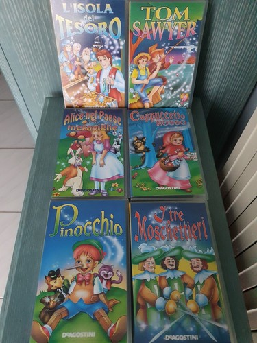 Videocassette collezione - videocassette,
