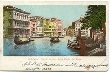 VENEZIA - Canal Grande dalla Corte del Duca 1902