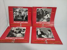 4 LIBRI BOOK FERRARI RACCONTA OPERA COMPLETA FORMULA 1