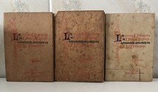 La divina commedia (3 Mini Libri 1898-1902, cm 7x10)