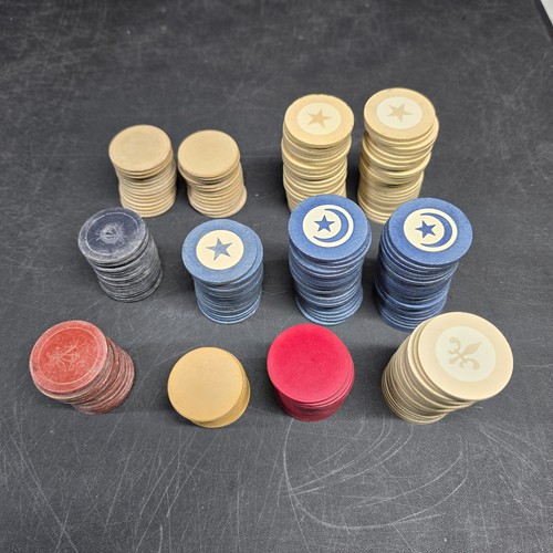 Fiches poker vintage - , argilla