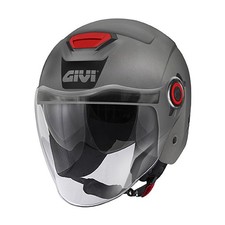 Casco jet titanio opaco - jet, 12.5b