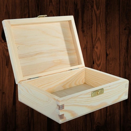 Shallow wooden keepsake - shallow, gift