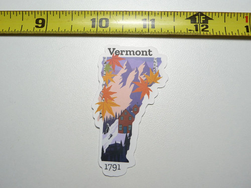 Vermont piccolo adesivo - piccolo,