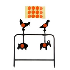 Cible En Métal Animaux