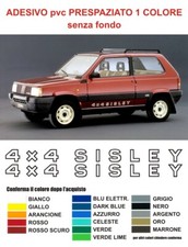 Adesivi FIAT Panda 4X4 SISLEY