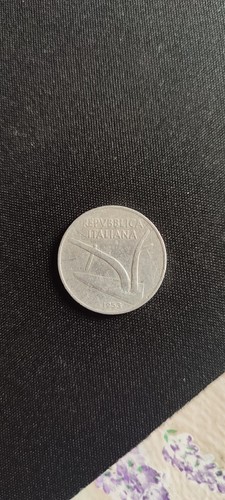 Moneta lire del 1953 - moneta, 10