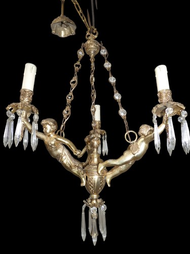 Lampadario vintage francese