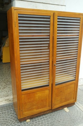 Vetrina legno studio soggiorno - vetrina,