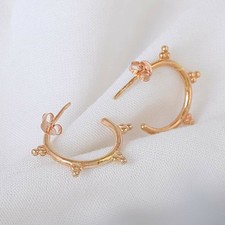 Orecchini a cerchio in argento