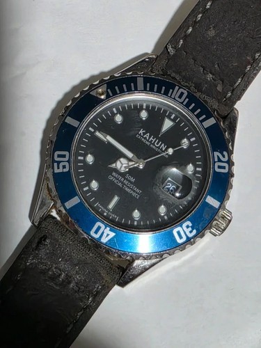 Kahuna orologio subacqueo blu