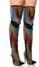 Stivali alti a spillo Azalea