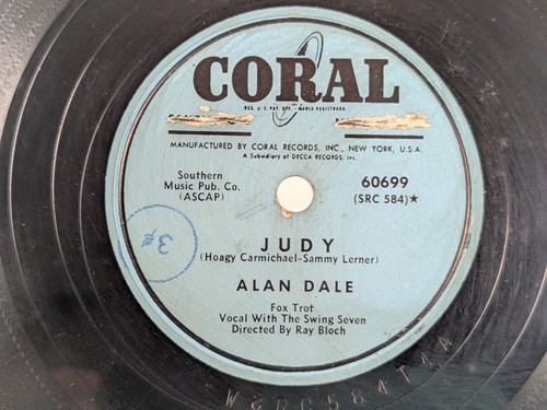 Alan dale rpm coral - 78,