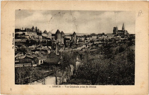 Cpa semur vue générale - cpa,