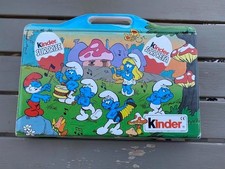 VALIGETTA KINDER "PUFFI CALCIATORI " - COME DA FOTO IN OTTIME CONDIZIONI