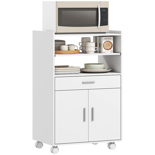 Homcom mobile microonde con - mobile,