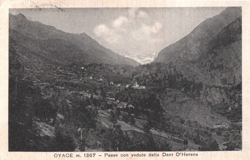 Valle aosta oyace paese - oyace,