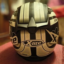 CASCO NOLAN X-LITE X-661  N-COM  Taglia "L"  BIANCO - NERO