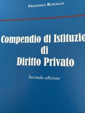 Compendio Di Istituzioni Di Diritto Privato 