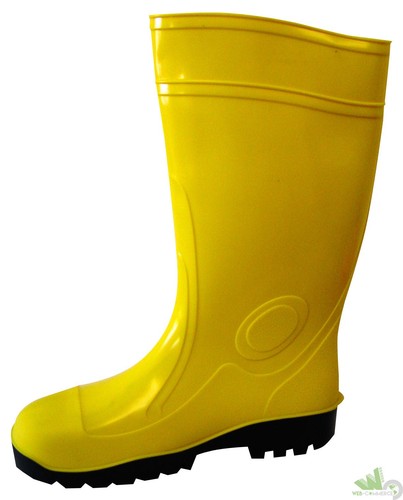 Stivali pvc giallo - pvc,