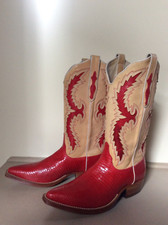 Stivale texano in rettile