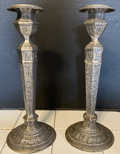 Coppia candelabri xix - coppia, di