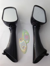 Black Racing Mirrors For 91-98