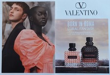 Pubblicità Advertising Clipping Italian 2022 Profumo VALENTINO Born in Roma.