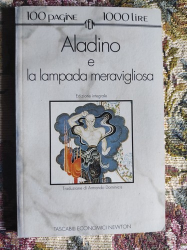 Fiaba aladino la lampada - aladino, e