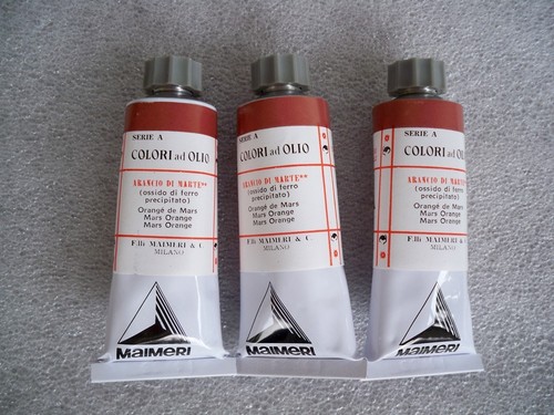 Tubetti colori olio - 3, ml