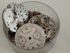 Lotto Pezzi Di Ricambio misti Movimento Crono Landeron 48 Venus 170 Valjoux 7750