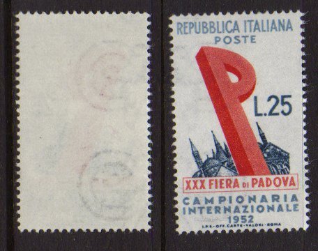 Italia 1952 xxx fiera - 1952,