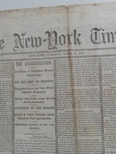 18 aprile 1865 - Assassinio