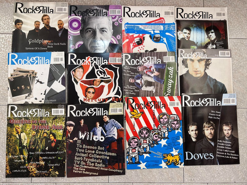 Rockerilla riviste musicali - riviste,