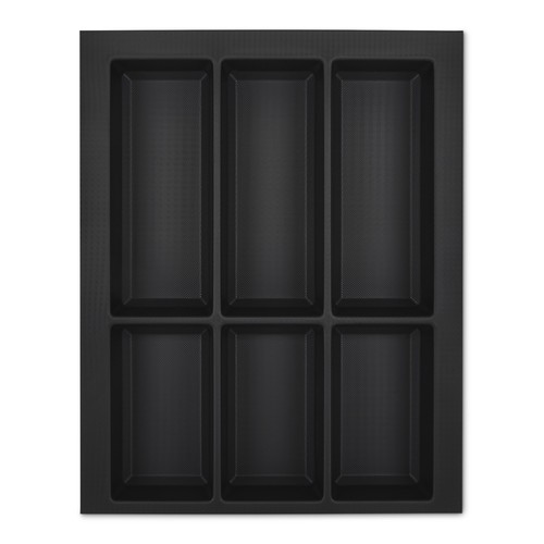 Inserto posate 450 nero per - inserto,