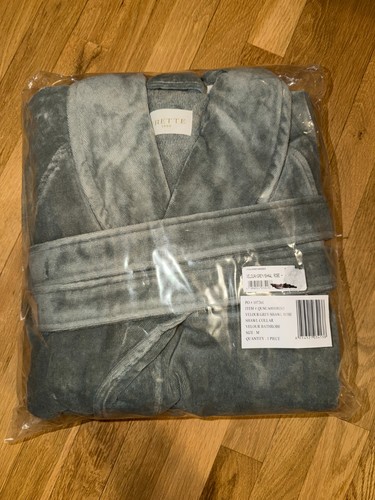 Accappatoio frette velour - accappatoio,