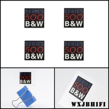 B&W Series 500 Bowers Wilkins altoparlante impermeabile adesivo logo distintivo 26mmX26mm