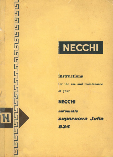 Necchi supernova julia - julia, 534