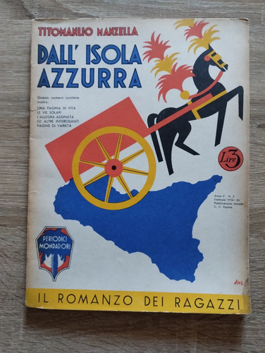 Manzella dall isola azzurra - manzella,,