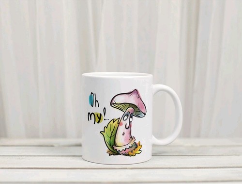 Funny mushroom summer - mushroom,