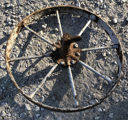 Ruota per carriola - in, 8