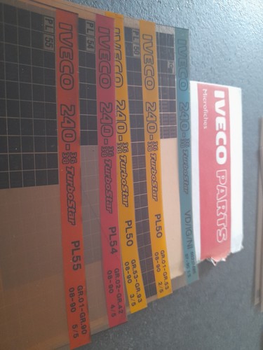 Microfiches iveco 240 38 - microfiches,