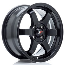 Cerchio in Lega JR Wheels JR3 15x7 ET40 4x114,3 Nero Opaco Cast