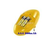 Aglow.it Caricabatterie + 2