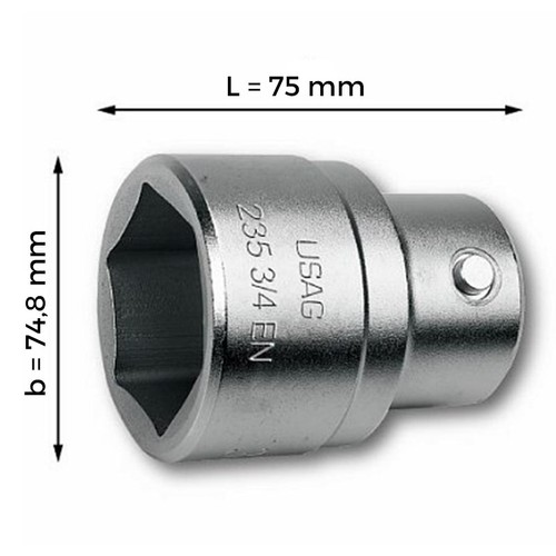 Usag 235 chiave - 3/4'', en