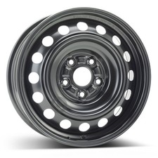 Cerchi in ferro KFZ ALCAR STEEL 16" 6.5J 5x114.3 ET 45 60 NERO