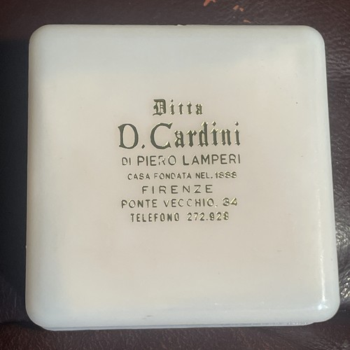 Scatola gioielliere italiana