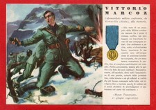 CARTOLINA MILITARE - MEDAGLIA