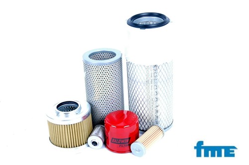Kit filtri per miniescavatore - filtri,
