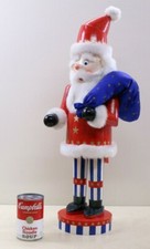 Giant Nutcracker Village Santa